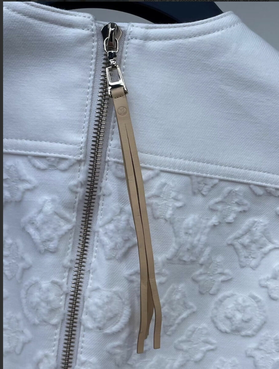 LV 25S white dress