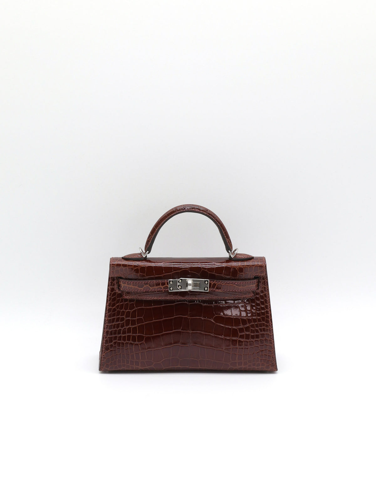 Hermès Kelly 20 Miel Shiny Alligator PHW G 2026