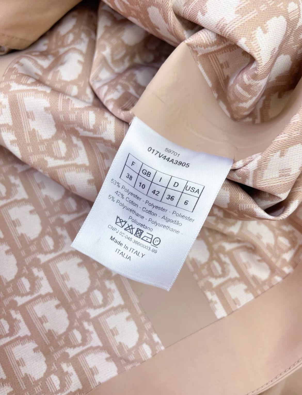 Dior pink jacket