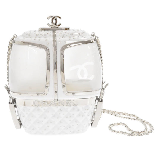 Chanel 19k Gondola Lift Minaudière Clutch Bag