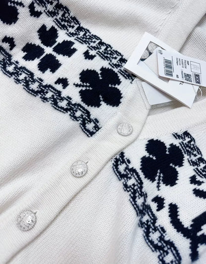 Chanel 20P Ecru Cardigan