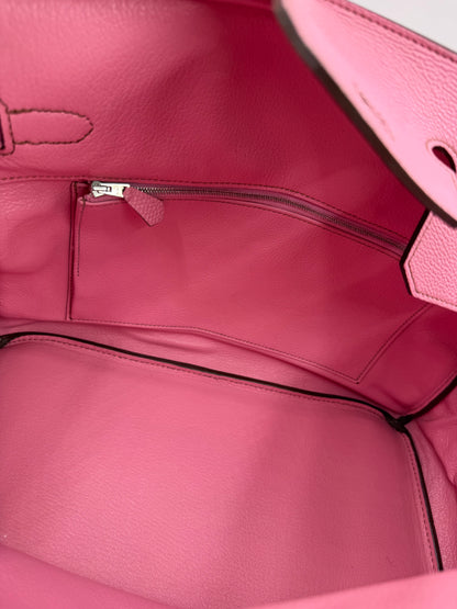 Hermès Birkin 35 Bubblegum Pink Togo Leather Palladium Hardware