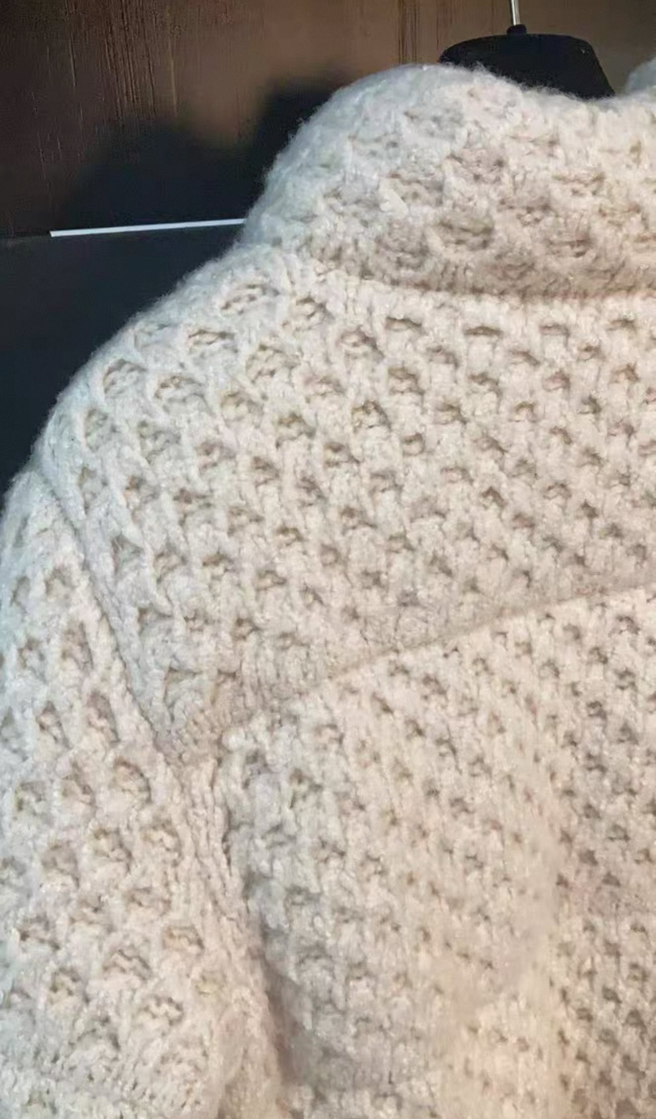 Rare Chanel 17A White Écru Down Jacket