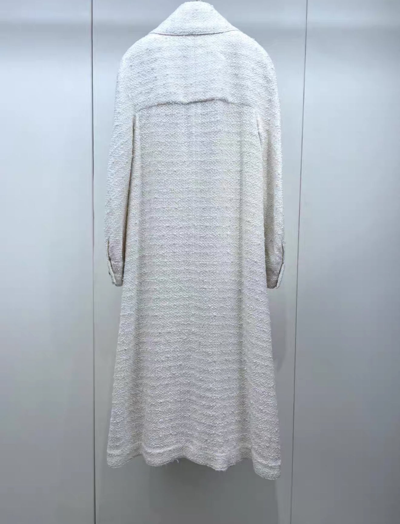 Chanel 20K white Long Coat