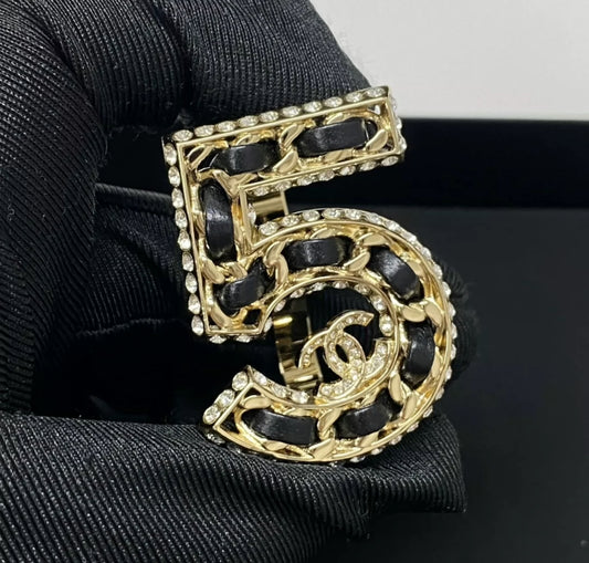 Chanel 23P No. 5 double ring