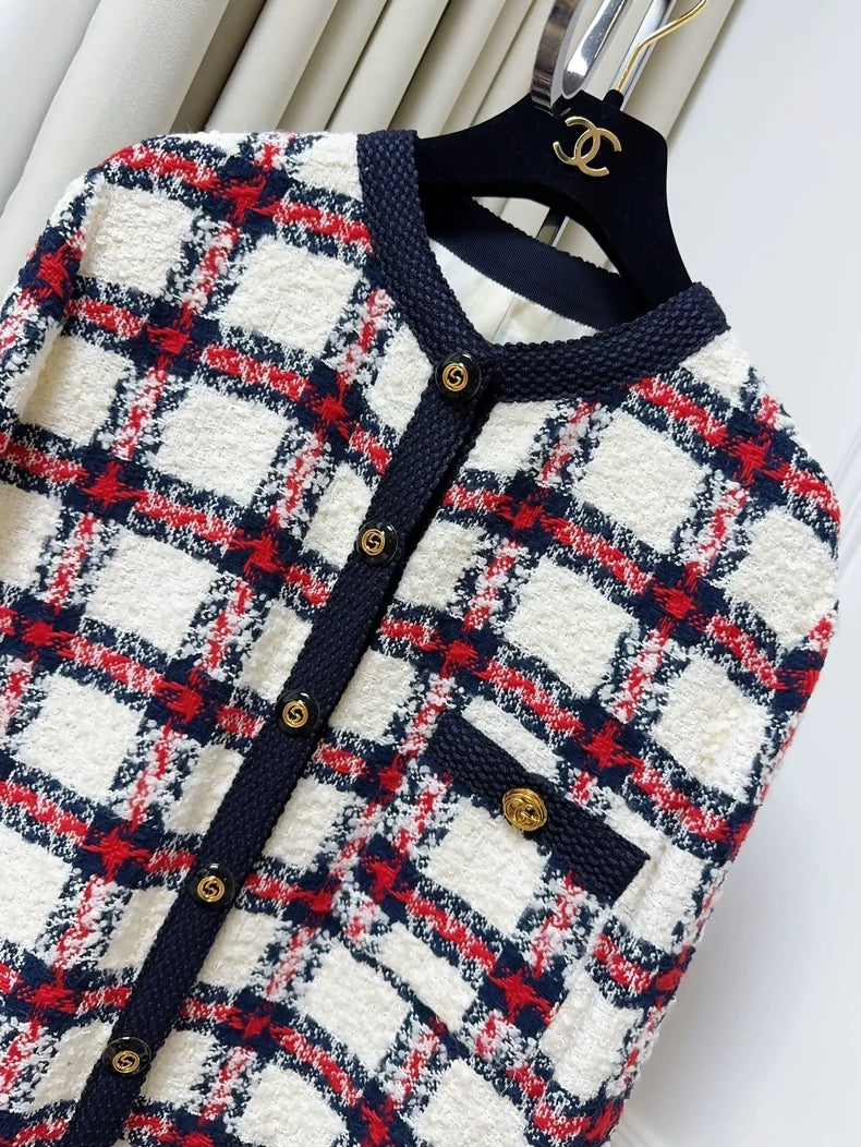 Gucci red, blue and white jacket