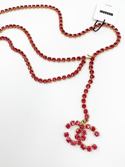 Chanel 1995 Spring/Summer Barbie Collection Pink Dangle Belts