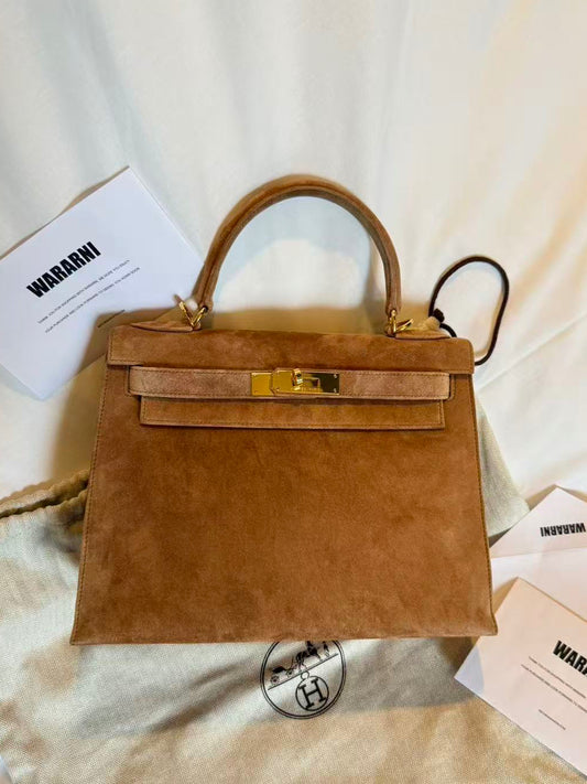 Hermès Kelly 28 Chai Doblis gold hardware