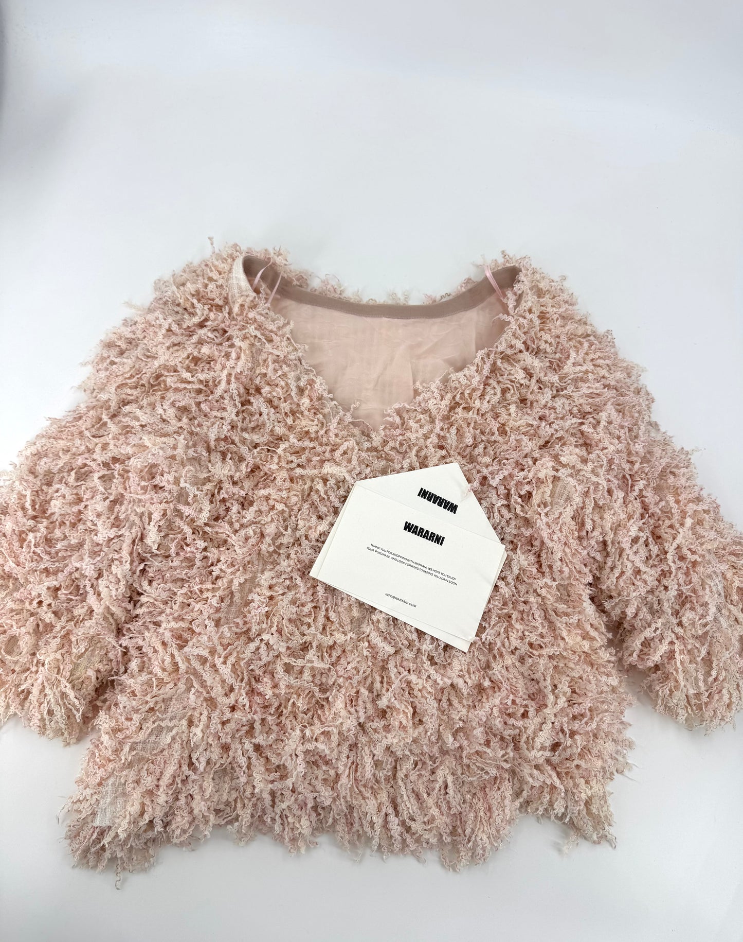 Chanel 18S pink tassel sweater