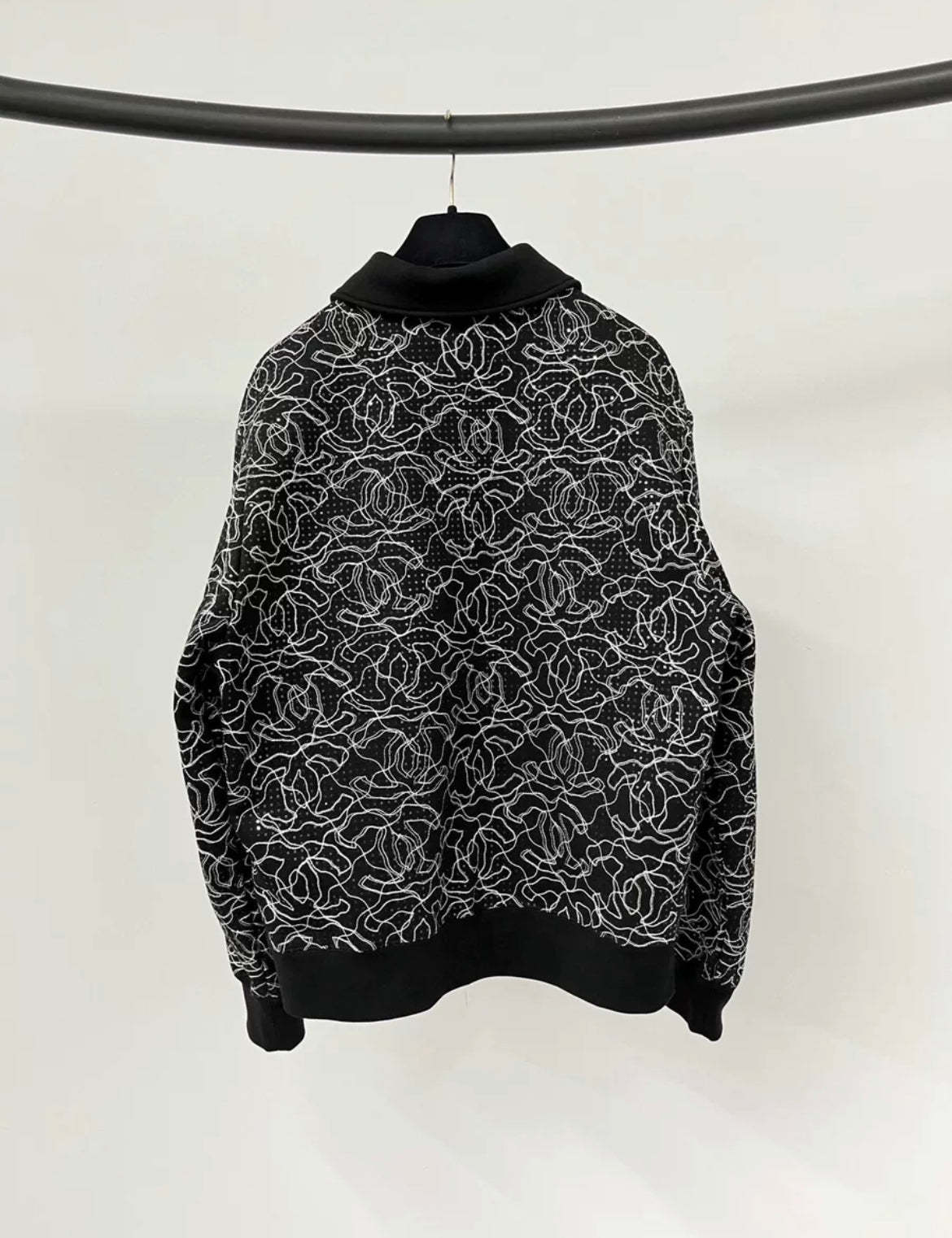 Chanel 25C black Sweater size 38 very popular