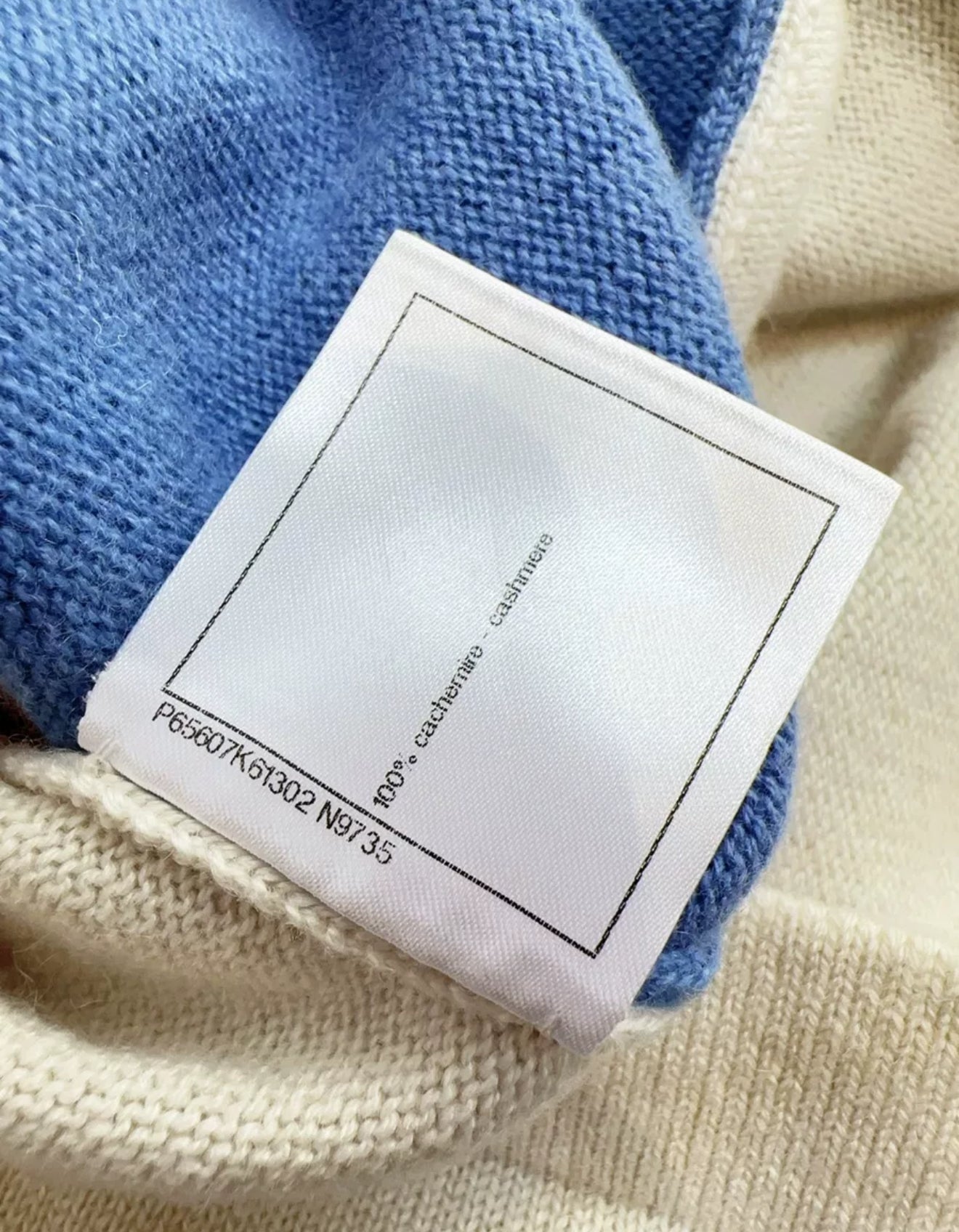 Chanel 20K colourful cashmere cardigan