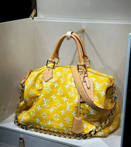 Pharrell's Louis Vuitton Millionaire Speedy Bag 'Yellow' by