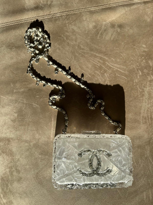 Super Rare Chanel Ice Cube Minaudière 2010