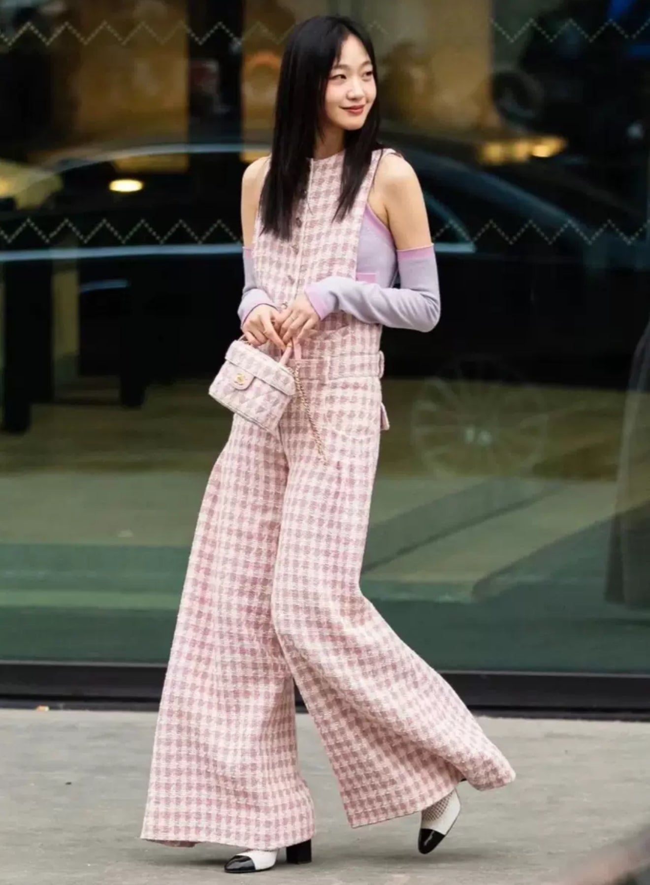 Chanel 23S Pink/Ecru Tweed Small Vanity Case – Wararni.com