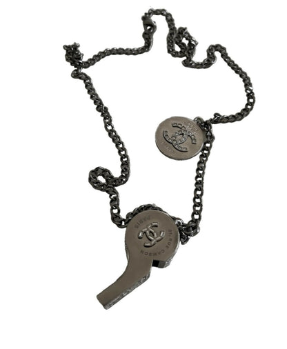Chanel whistle necklace