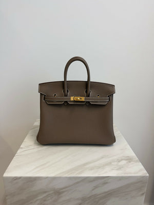 Hermès Birkin 25 Etoupe Togo GHW G 2026