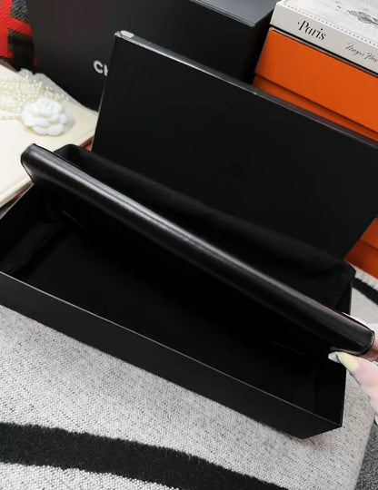 Hermes Kelly cut So Black Box Leather