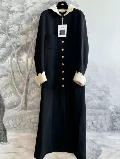 Chanel 20 Black Maxi Dress