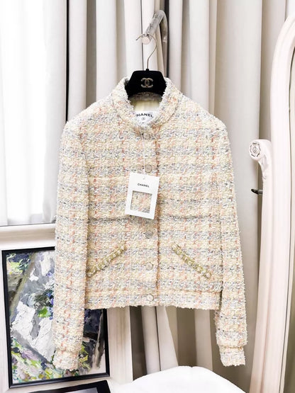 定価25万✨領収書付✨sulvam サルバム chanel jacket Sulvam AW23 Chanel Tweed Chore Blouson – HUIBEN