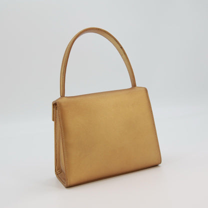 Vintage Chanel Gold Mini Kelly