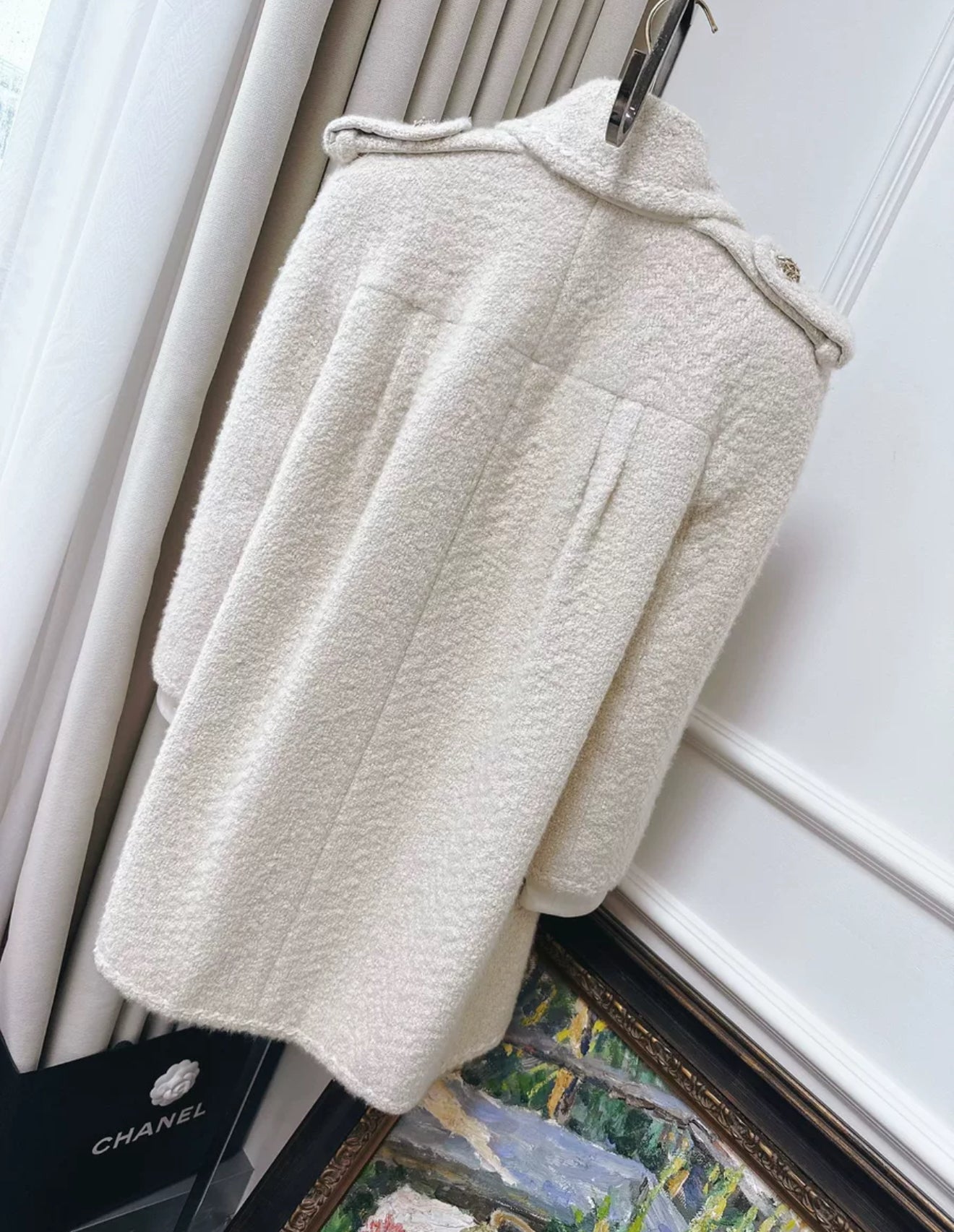 Chanel 15 AW Haute Couture ecru jacket