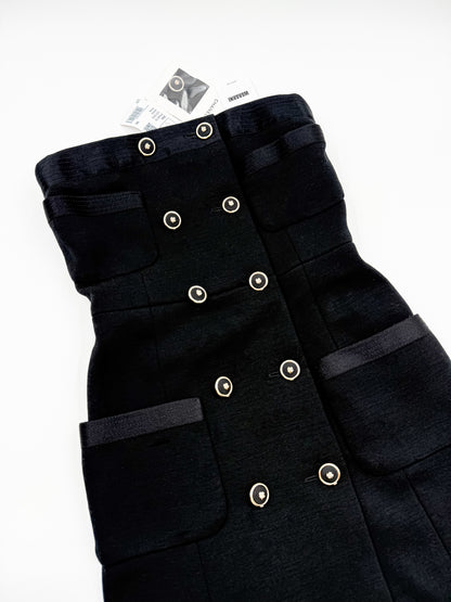 CHANEL 20A Black Dress - size 36