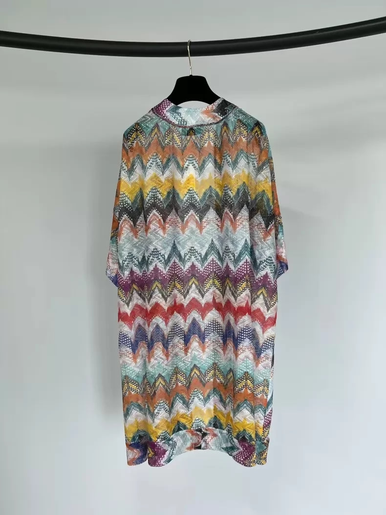 Missoni colorful printed cardigan