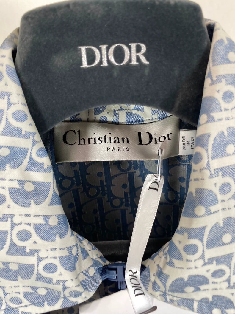 DIOR 2025 Taffeta Jacquard Printed Jacket