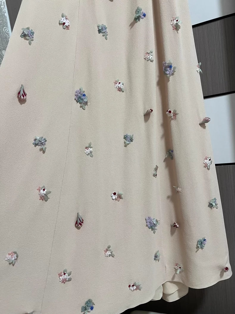 Chanel 23C nude dress