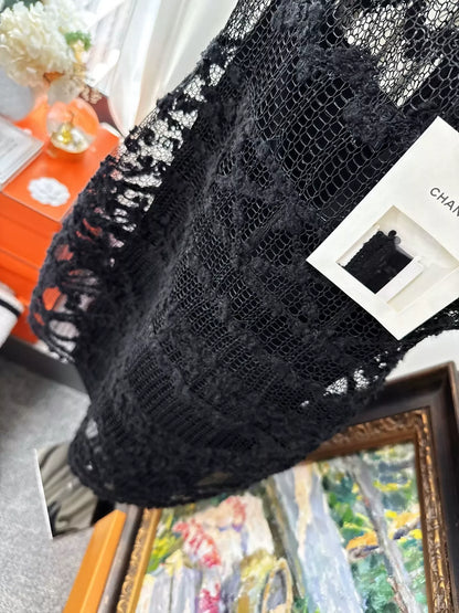 Chanel 25s black dress