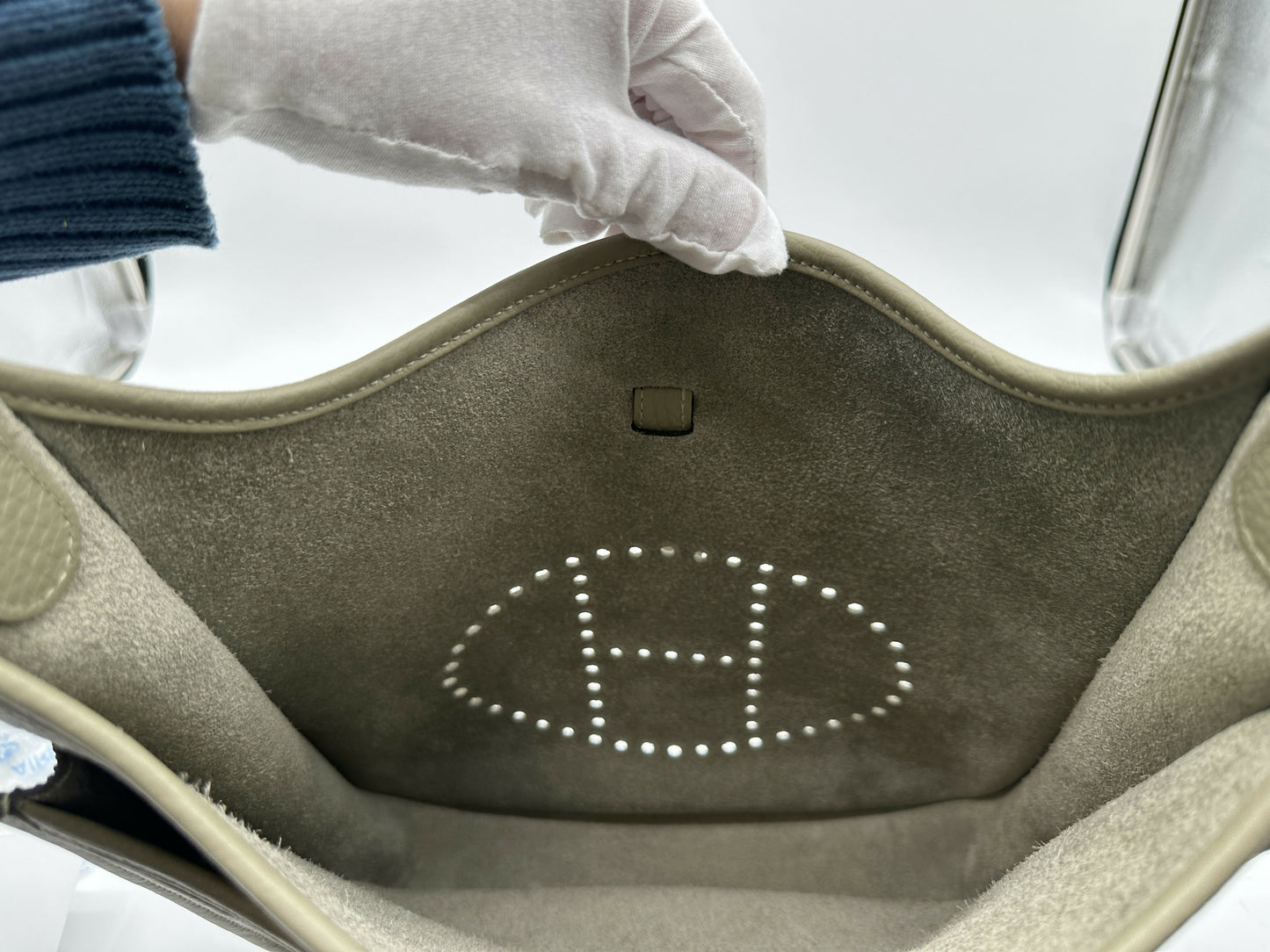 Hermès Evelyne III 29 Sauge PHW Stamp W