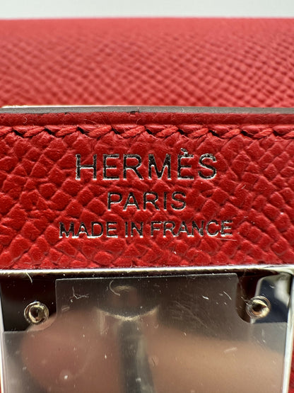 Hermes Kelly 28 rouge radiuex epsom phw Stamp K
