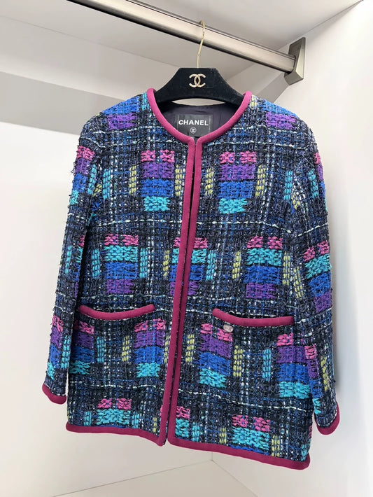 Chanel multicolor Tweed Jacket