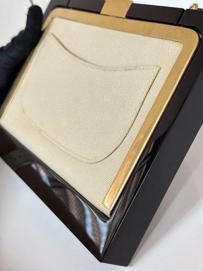 Chanel Black Privée Collection Runway Frame Bag