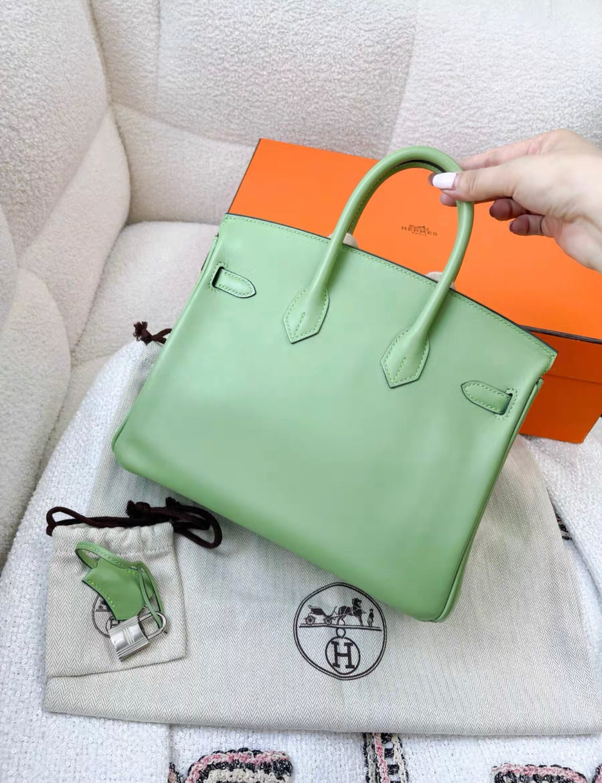 Hermes Birkin 25 Green