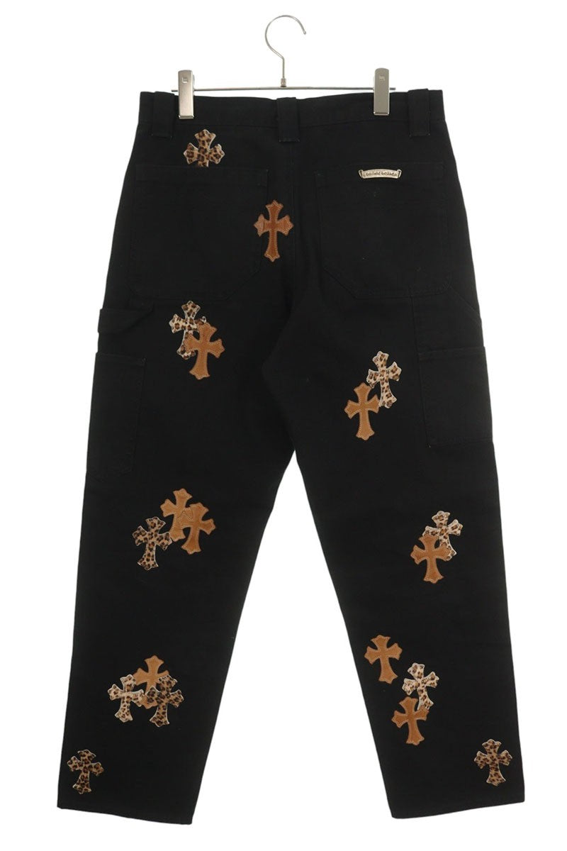 Chrome Hearts Carpenter Long Pants with Cross-Patch CARPENTER CNVS