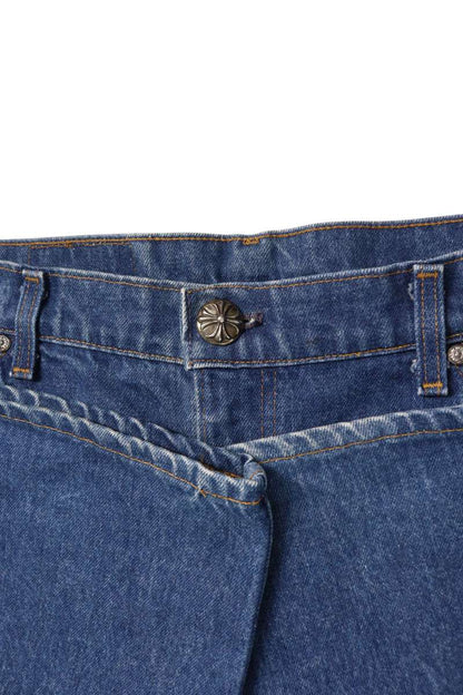 Chrome Hearts MATTY BOY Paint Alligator Patch Denim Pants U VNTG JEAN