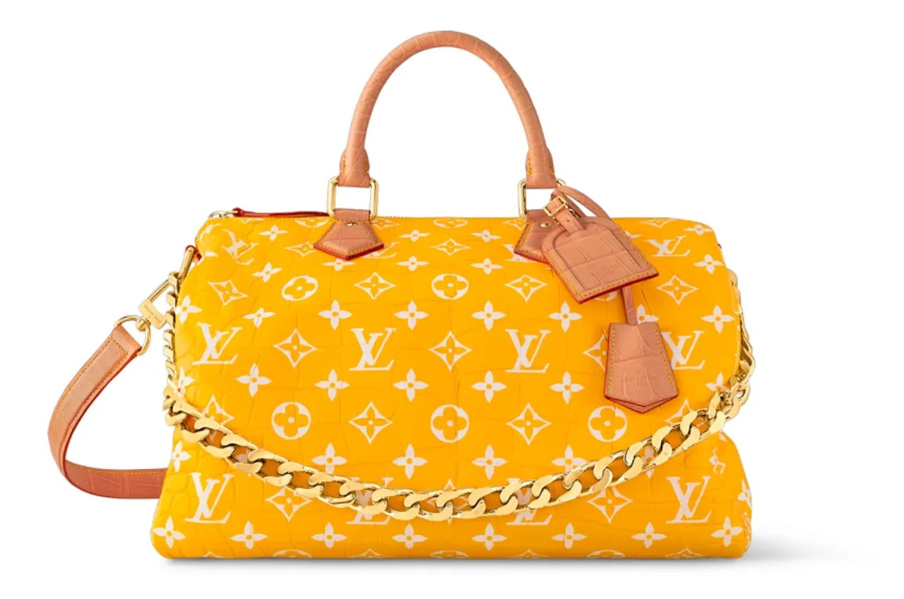 Pharrell’s Louis Vuitton Millionaire Speedy Bag ‘Yellow’ by