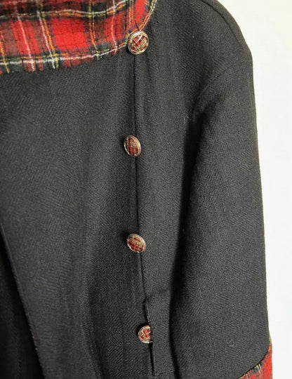 Chanel Paris-Edinburgh 2012-13 plaid coat