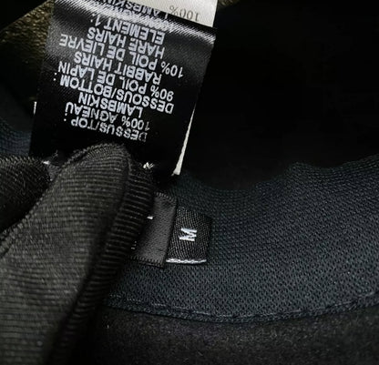 Chanel 16k Golden Metallic Lambskin Boater Hat