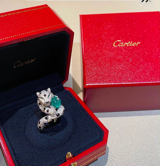 Cartier High Jewelry Panthère Ring