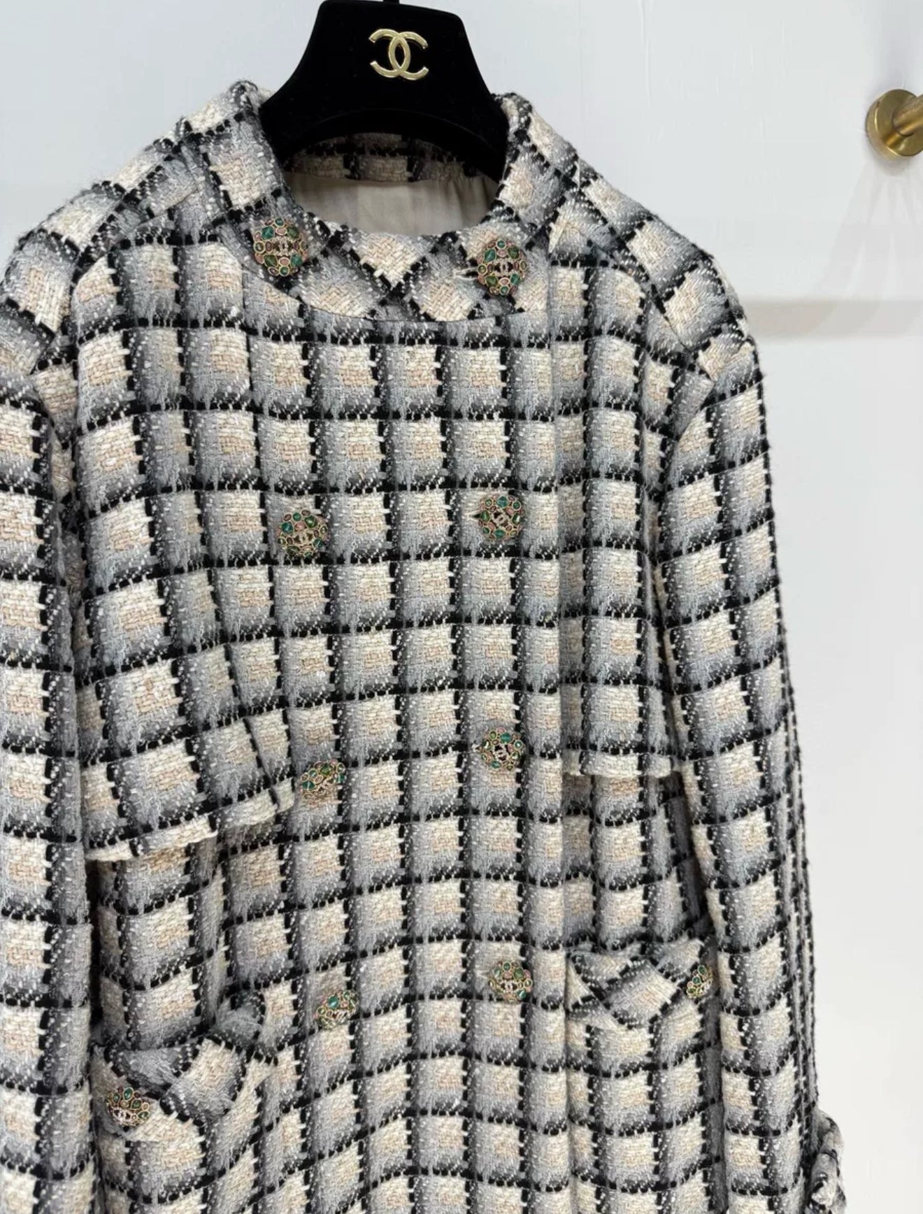 Chanel 22K tweed jacket