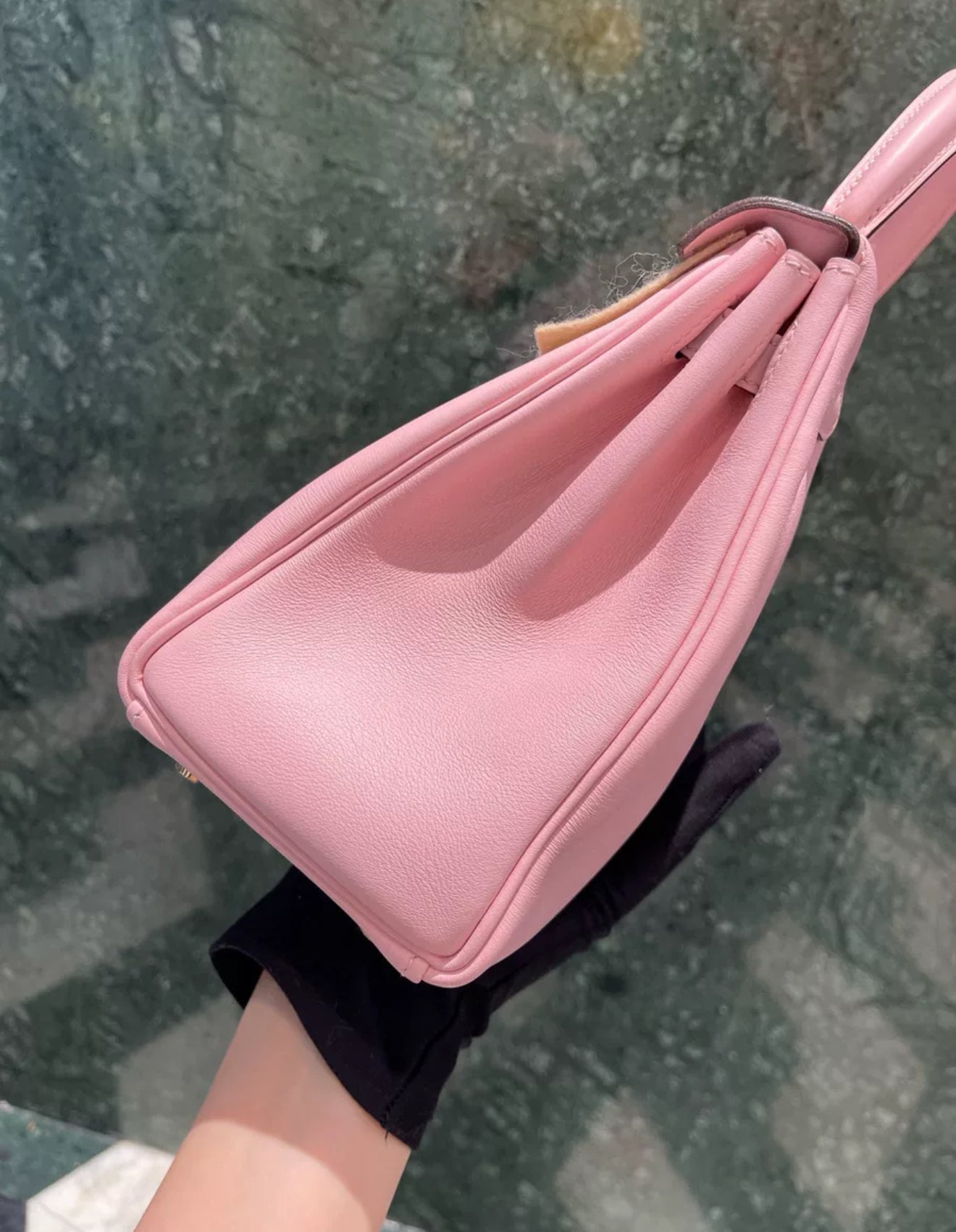 Hermes Kelly 25 Pink Sakura Swift Leather Gold Hardware – Wararni.com
