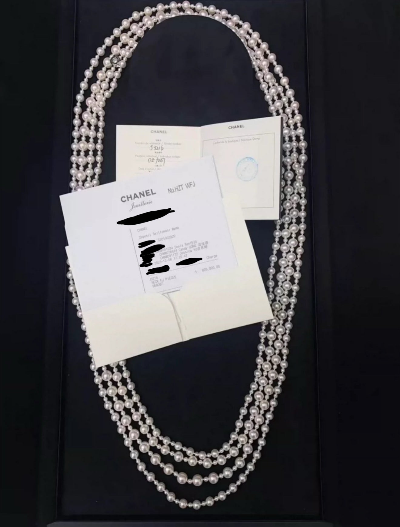 Chanel Perles Sautoir with Akoya Pearls Necklace