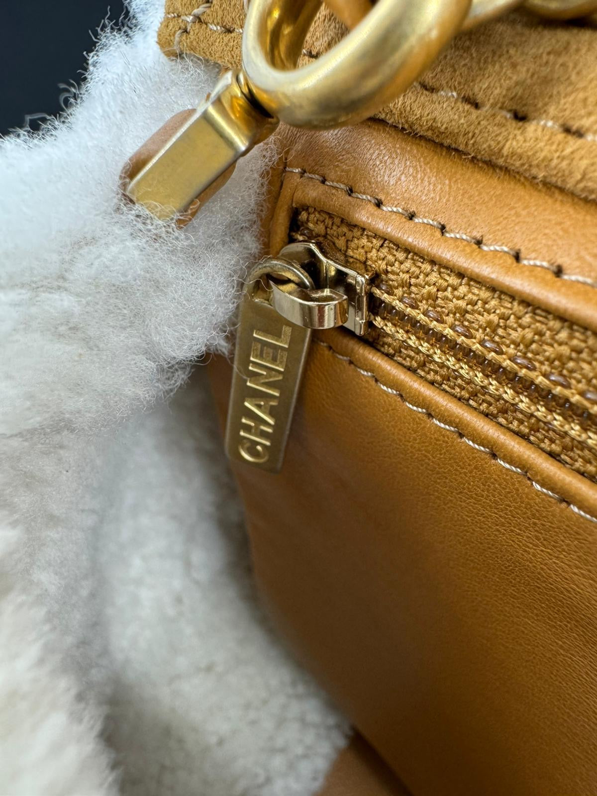 Chanel 2018 Shearling Coco Neige Flap Bag