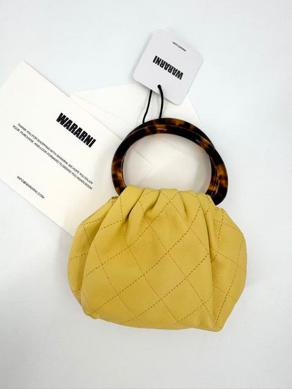 Chanel 26C Cruise Series Yellow Lambskin Tortoiseshell Handbag