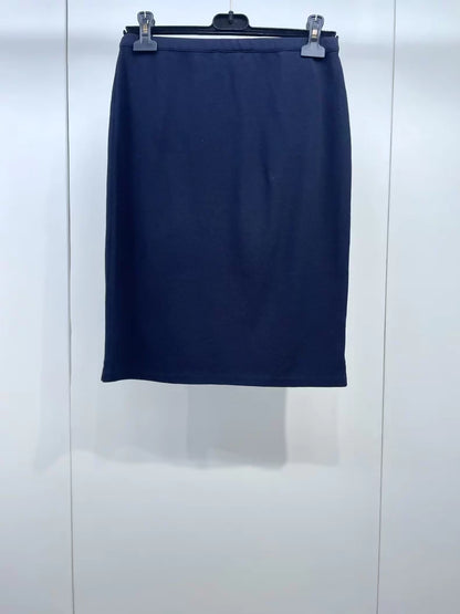 Miu Miu 2024 Navy Blue Skirt