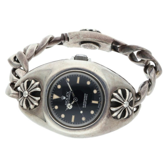Chrome Hearts CH Plus Classic Link Watch Case Wristwatch Ref.5513/Submariner Non-Date R Series