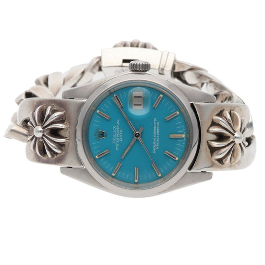 Chrome Hearts CH Crosswatch Bracelet Wristwatch Red.1500 / Oyster Perpetual