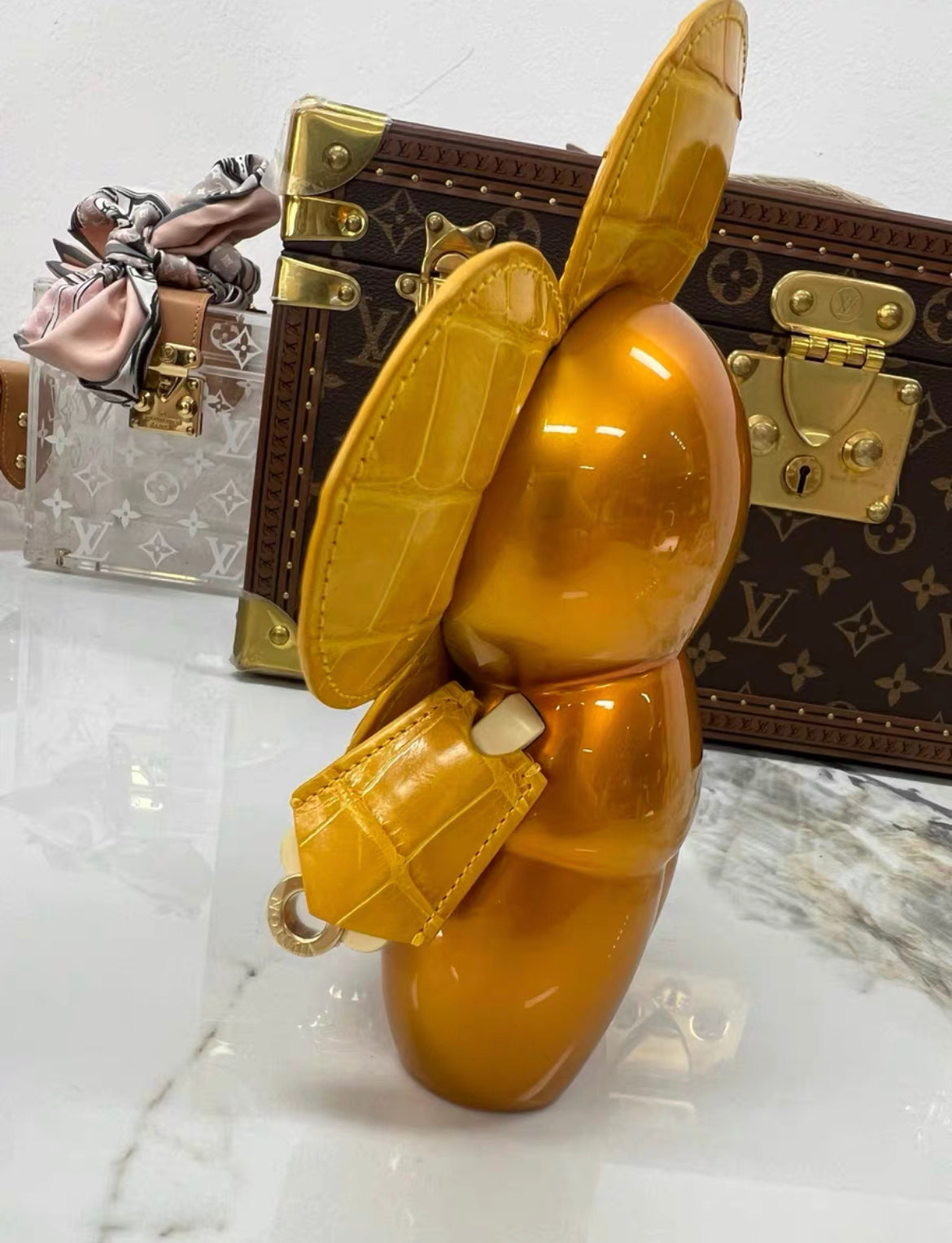 Louis Vuitton Vivienne Exotic Gold